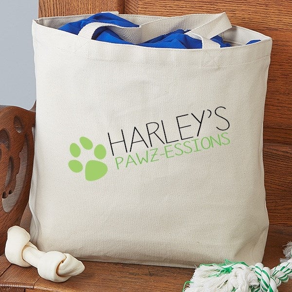 Personalized Dog Tote Bags - My Pawz-essions