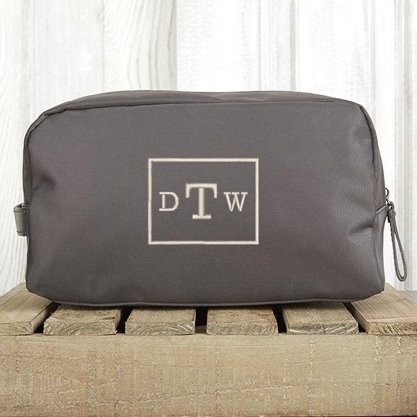 Custom Embroidered Water Resistant Travel Toiletry Bag