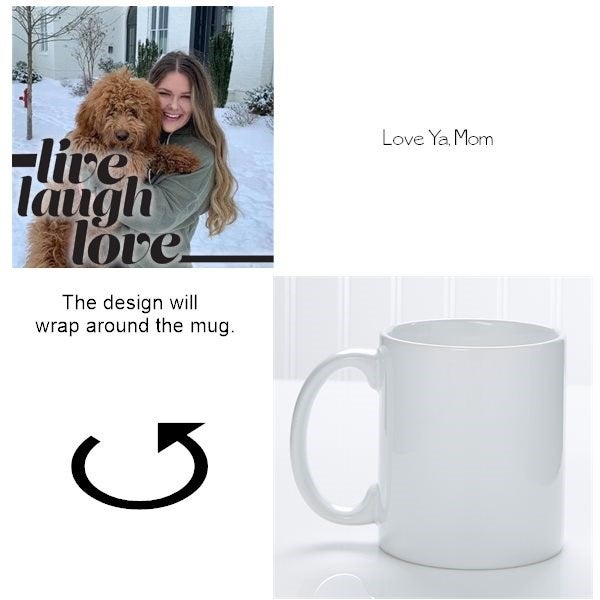 Custom Photo Coffee Mug - Personalized 11 Oz Ceramic Mug With Text, Logo & Photos, Gift Box Option - View #8