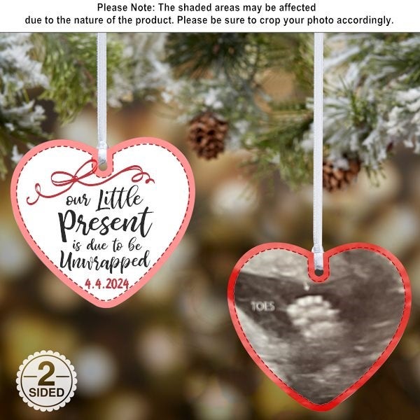 Personalized Expecting Ornament - Our Little Present