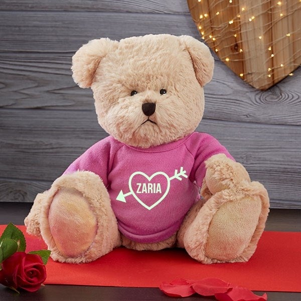 Personalized Valentine s Day Teddy Bear My Valentine