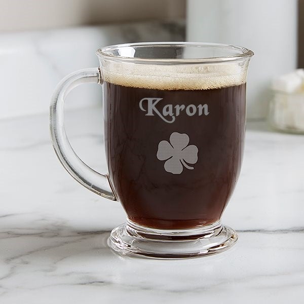 Shauna Female Name - 12 Oz. Unique Ceramic Coffee Cup, LATTE MUG