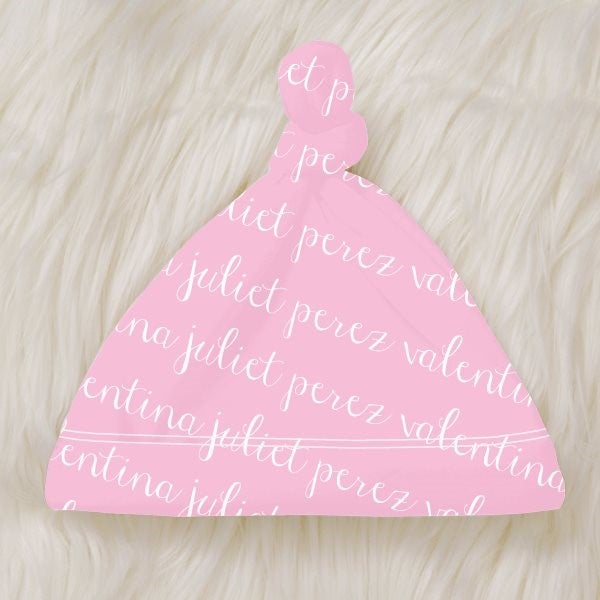 Personalized Baby Swaddle Blanket Set With Name - Unicorn Design Includes Bow Headband & Hat, Newborn Gift