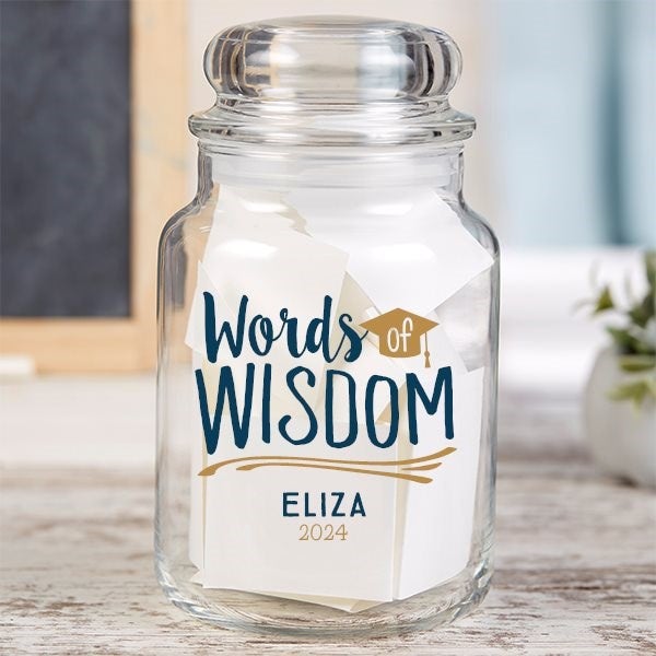 Personalized Graduation Wish Jar