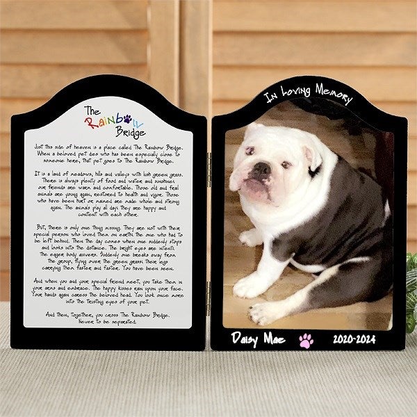 Pets In Heaven Personalized Photo Plaque