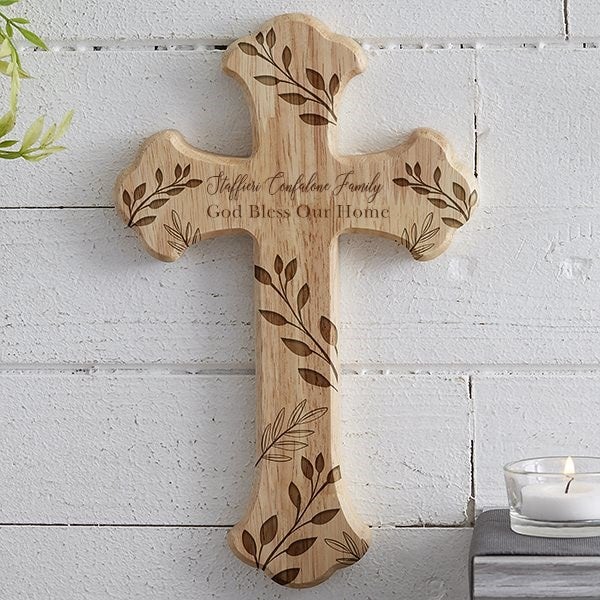 Personalized Wall Cross - Family Vine