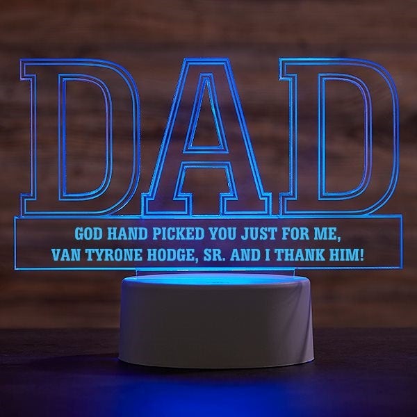 Dad Personalized LED Sign