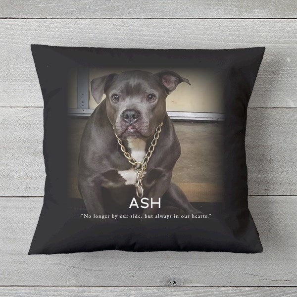 Personalized Photo Pillows Pet Memorial