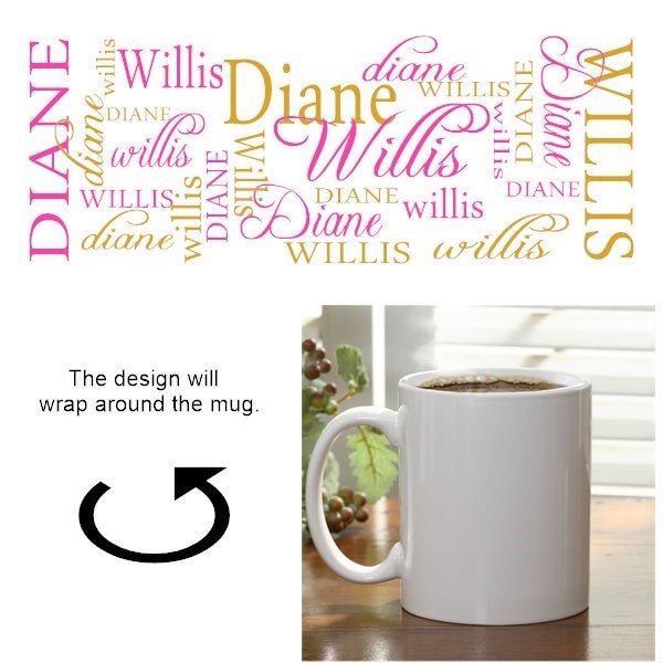 Personalized Coffee Mugs - My Name