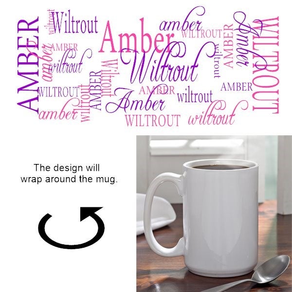 Personalized Coffee Mugs - My Name