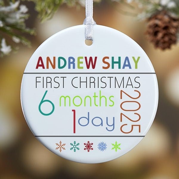 Cuore Per Il Primo Natale Della Panciona 2025 – Decorazione 2 In 1 In Ceramica, Regalo Perfetto Per La Futura Mamma
