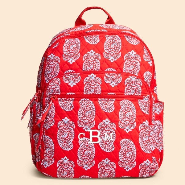 Vera Bradley Embroidered Iconic Paisley Bancroft Backpack  display picture 1