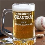 Cheers! 25 oz. Personalized Beer Mug - 8315