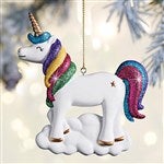 Personalized Unicorn Ornament