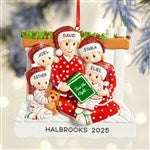 32292 - Story Time Personalized Family Ornament