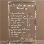 3358 - Communion Blessing Engraved Keepsake