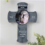14168 - Forever in Our Hearts Personalized Photo Cross