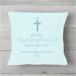 1672 - Baptism Day Personalized Keepsake Pillow