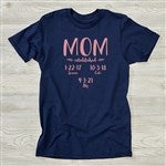 25569 - Established Mom Personalized Adult Shirts