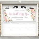 53254 - Floral First Communion Personalized Banner