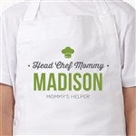 20489 - Chef & Junior Chef Personalized Aprons & Potholders