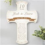 16736 - Anniversary Blessings Personalized Cross