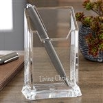 16519 - Initially Yours Personalized Acrylic Pen & Pencil Holder