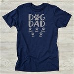 47903 - Dog Dad Personalized Mens Shirts