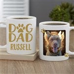 47904 - Dog Dad Personalized Photo Coffee Mugs