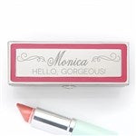 14833 - Makeup Motto Engraved Lipstick Case