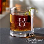 28103 - Luigi Bormioli® Lavish Last Name Engraved Old Fashioned Whiskey Glass
