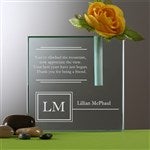 11555 - For The Retiree Personalized Bud Vase