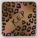 30902 - Leopard Print Personalized Coaster