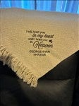 37460 - I Will Hold You In My Heart Embroidered Afghan