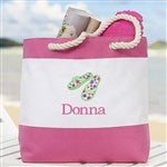 18421 - Beach Fun! Embroidered Beach Bag
