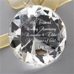 4574 - Everlasting Treasure Engraved Diamond Keepsake