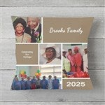 19319 - Family Love Photo Collage Personalized Throw Pillow