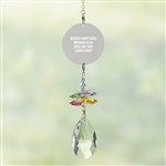 41012 - Engraved Message Rainbow Suncatcher
