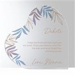 35682 - To My Daughter Personalized Printed Heart Keepsake