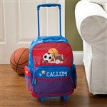 11237 - All Star Sports Personalized Kids Rolling Luggage by Stephen Joseph