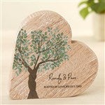 49434 - Rooted In Love Personalized Wooden Heart