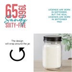 47225 - Timeless Birthday Personalized Farmhouse Candle Jar