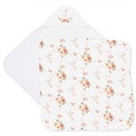 36899 - Butterfly Kisses Baby Girl Personalized Baby Hooded Towel