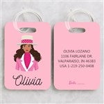 47384 - Barbie™ Heritage Collection Personalized 2pc Luggage Tag Set