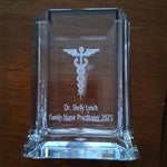 11717 - Doctors Office Personalized Acrylic Pen & Pencil Holder