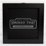 20491 - Been There Smoked That Personalized Cigar Label Shadow Box