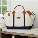 15171 - Luxurious Weekender Embroidered Canvas Duffel 