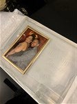 25819 - Laurels of Love Engraved Glass Wedding Picture Frame