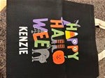 35886 - Trick or Treat Icons Personalized Halloween Treat Bag