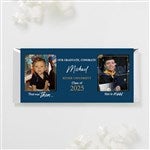 40544 - Then & Now Graduate Personalized Photo Candy Bar Wrappers